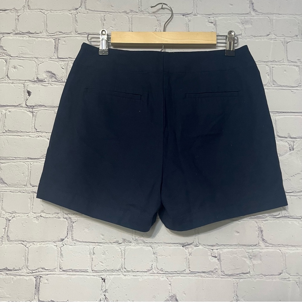J. Crew Womens Sailor Short in Stretch Piqué Cotton Navy Blue Nautical Size 2 - Picture 6 of 8